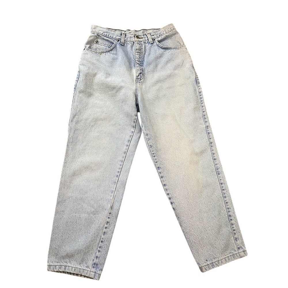 Vintage‎ Levi’s Mom Jeans Womens Size 12 Light Wash High Rise Tapered